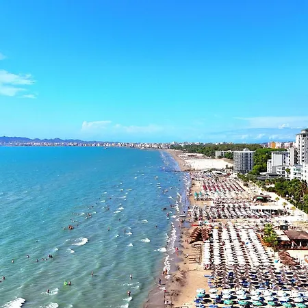 Beachfront & Sea View 101 - Happy 公寓 Durrës