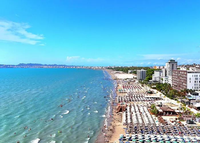 Beachfront & Sea View 101 - Happy 公寓 Durrës